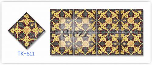 Blezz Tile Handmade Series - Paint&Drop code TK611 Pattern